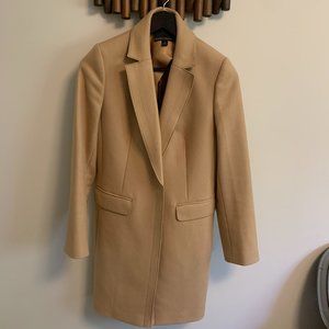 Banana Republic beige wool coat - size 4